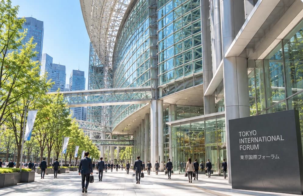 会場の東京国際フォーラム